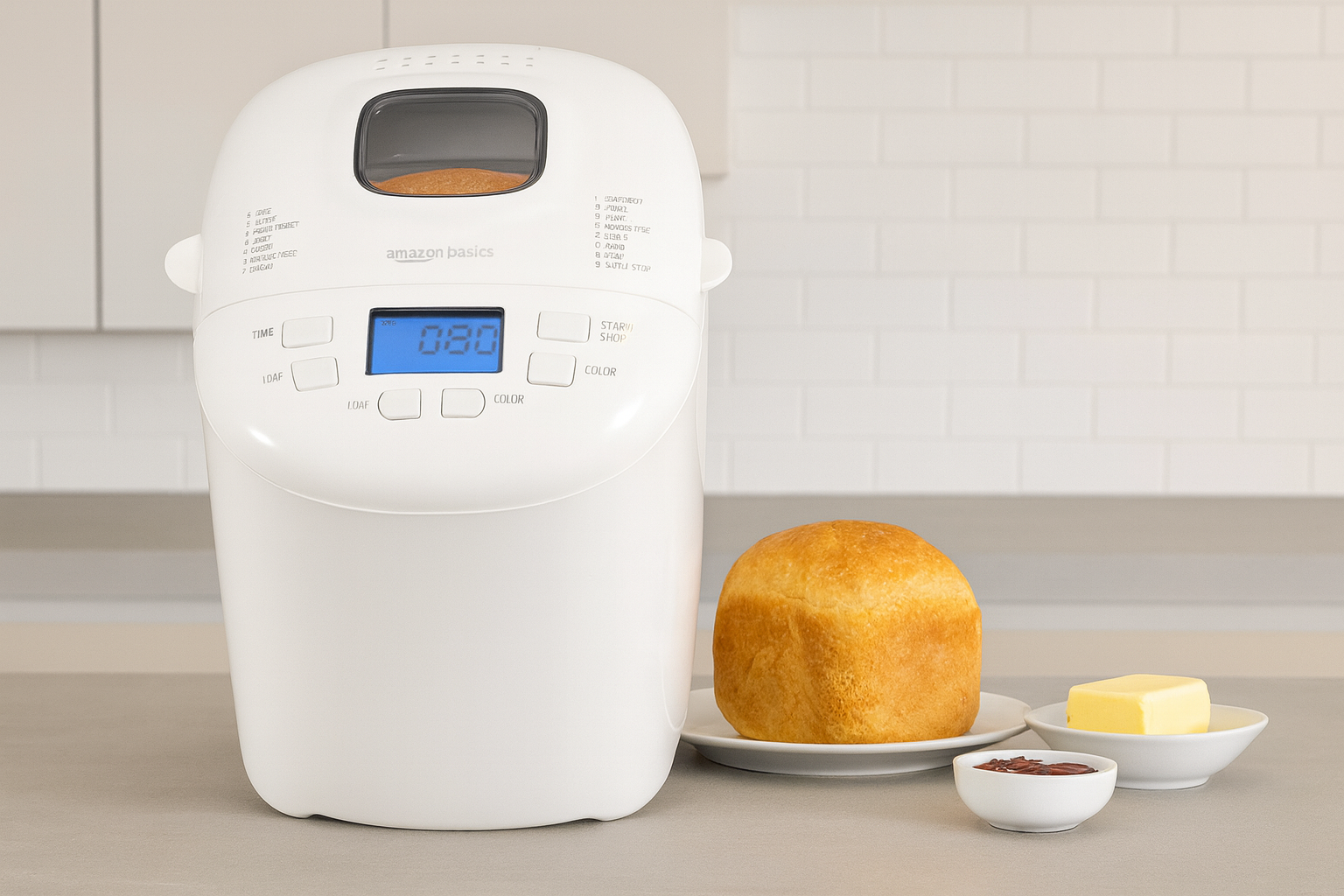AmazonBasics 2-Pound Bread Machine